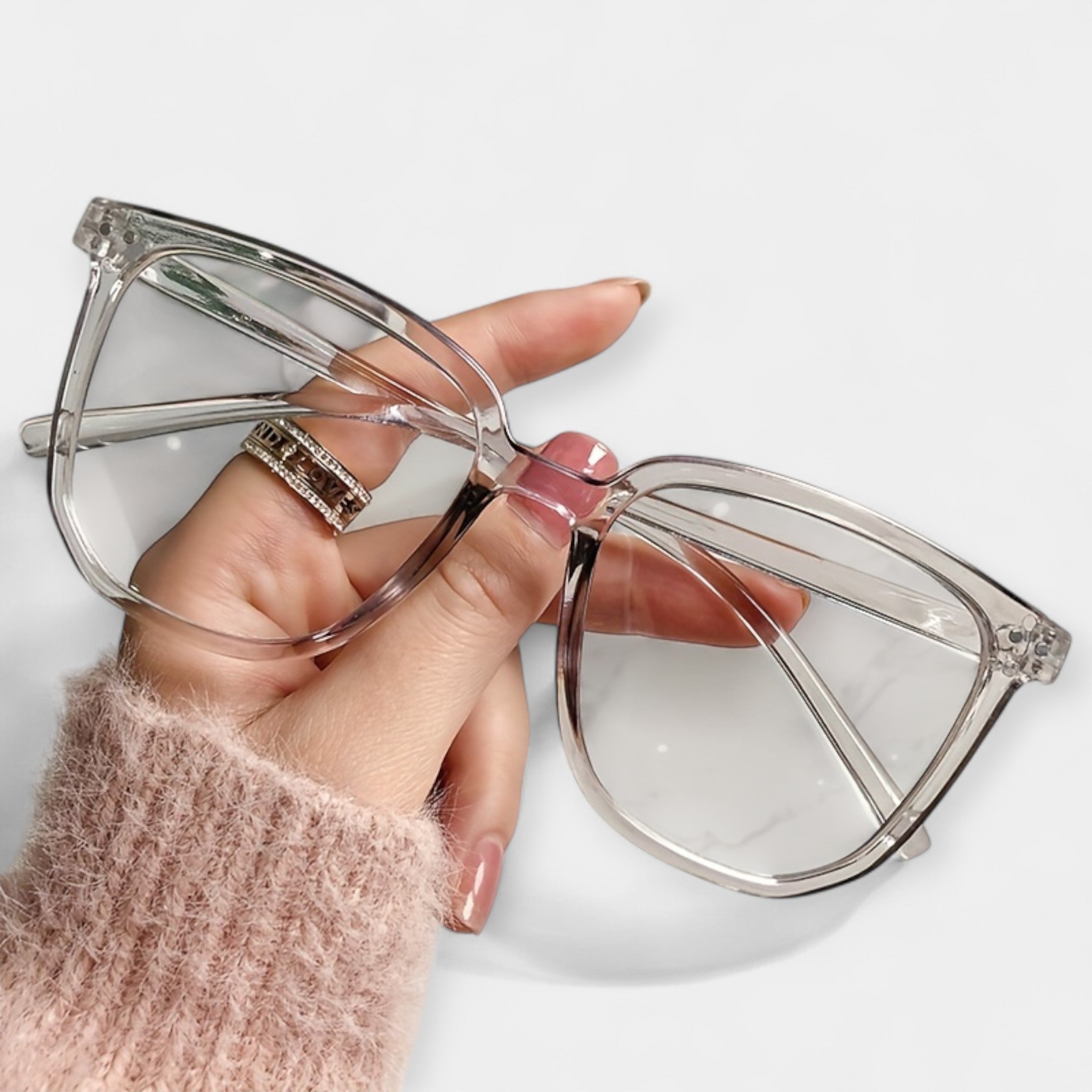 Adéla – Čtvercové Brýle s Ochrannou Proti Modrému Světlu