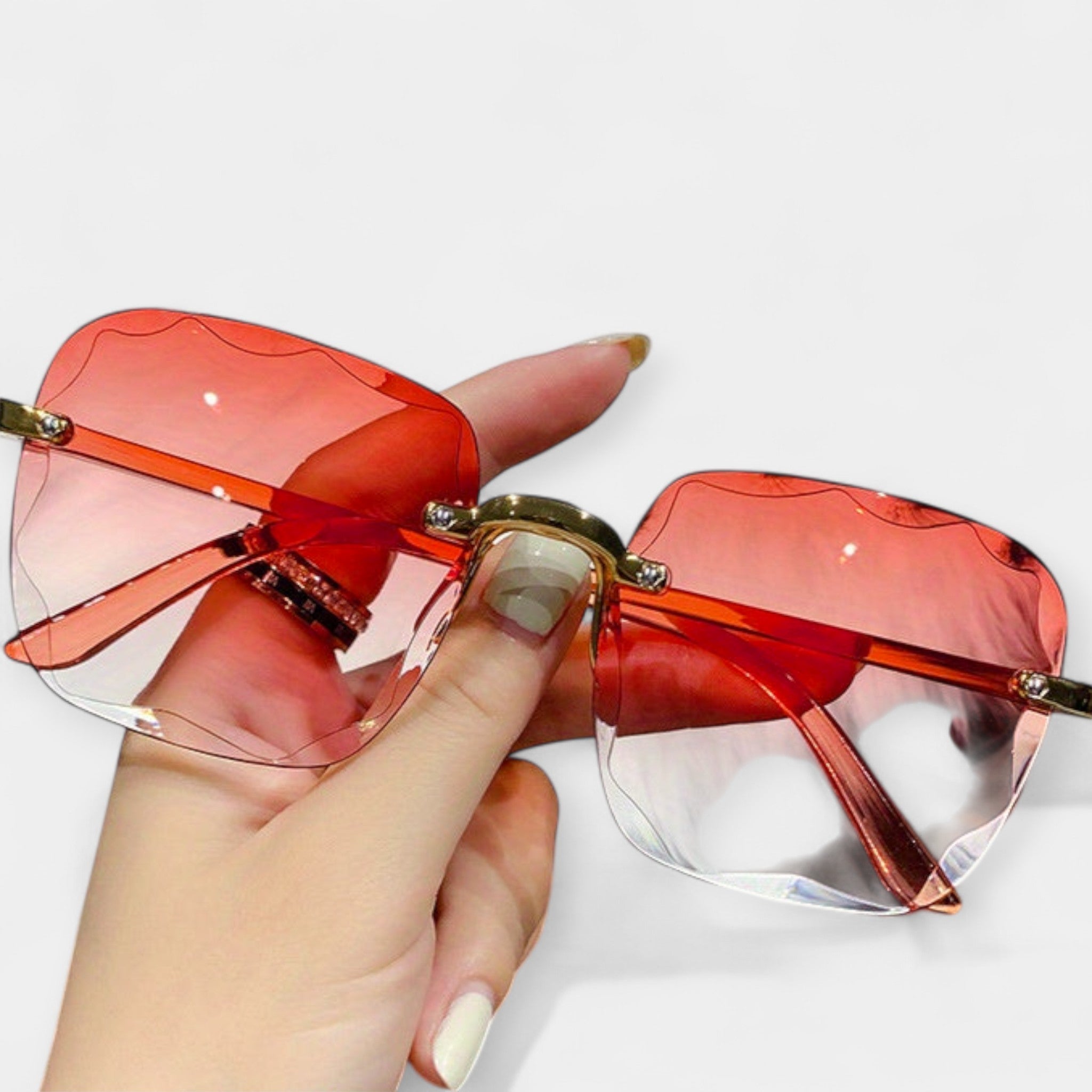 Adéla – Klasické Retro Brýle Bez Obrouček