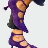 Adéla – Retro Lodičky s Nízkým Podpatkem