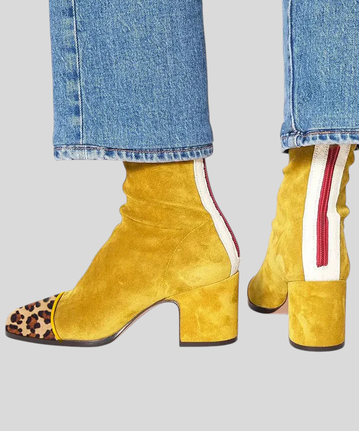 Ava – Elegantní Kozačky Na Podpatku