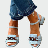 Adéla – Sandały s Detailním Řetízkem