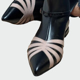 Sofia – Geometrické Boty s Špičatou Špičkou