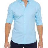 Martin – Pánská Košile s Zipem bez Záhybů