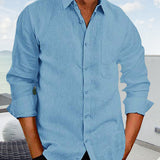 Tomáš – Pánská Košile s Dlouhým Rukávem