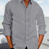 Tomáš – Pánská Košile s Dlouhým Rukávem