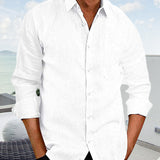 Tomáš – Pánská Košile s Dlouhým Rukávem