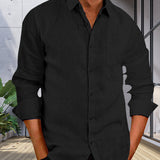 Tomáš – Pánská Košile s Dlouhým Rukávem