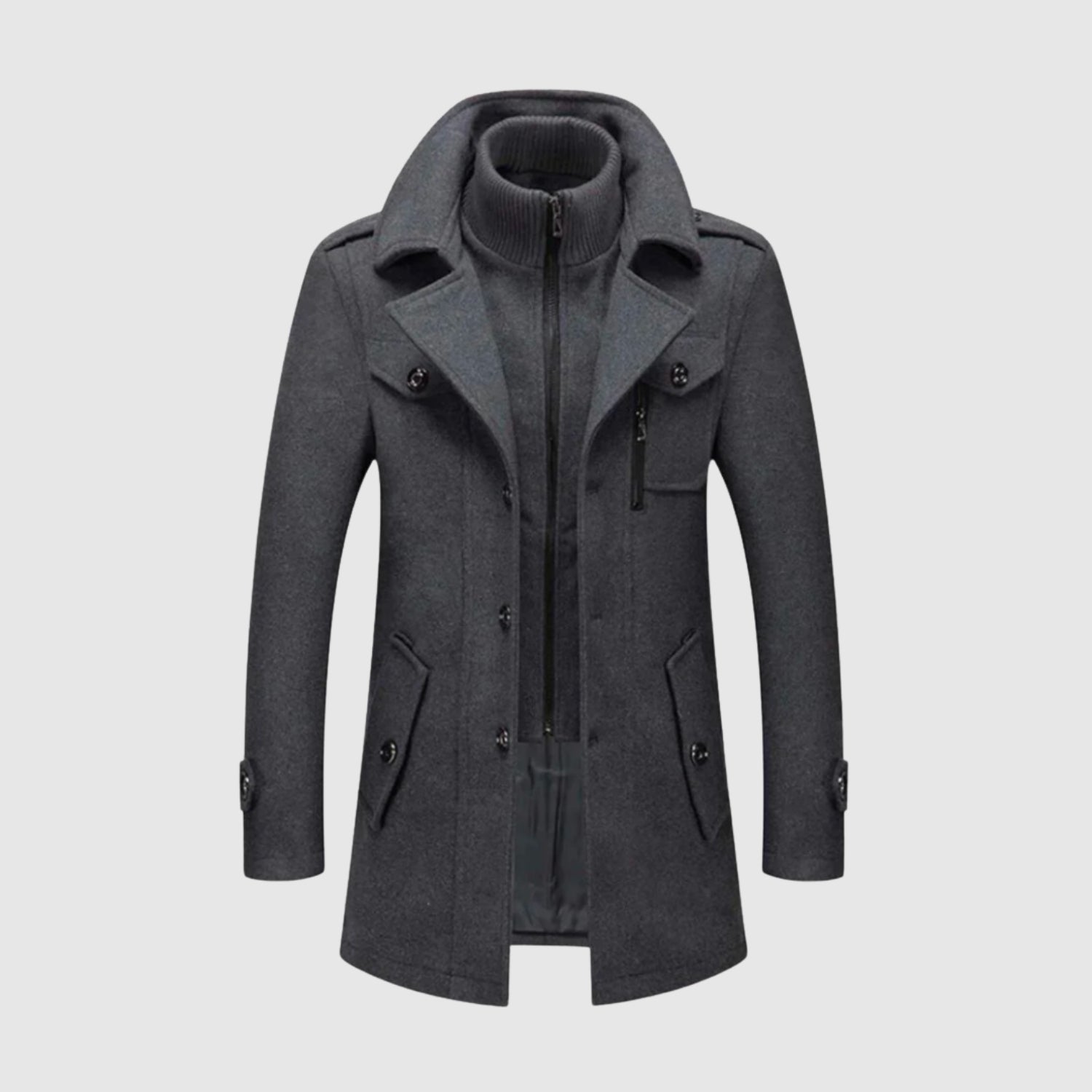 Jakub – Moderní Vlněný Kabát
