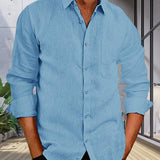 Tomáš – Pánská Košile s Dlouhým Rukávem