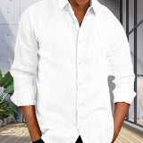 Tomáš – Pánská Košile s Dlouhým Rukávem