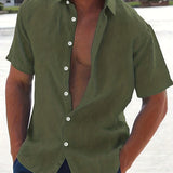 Tomáš – Krátký Rukáv Košile pro Muže