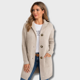 Olga – Elegantní Dlouhý Pletený Kardigan