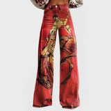 Veronika – Stylové Každodenní Džíny s Širokými Nohavicemi