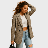 Viktorie – Klasická Přiléhavá Bunda pro Ženy