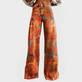 Adéla – Každodenní Džíny s Vysokým Pasem a Širokými Nohavicemi