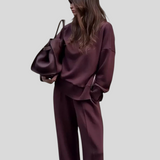 Serena – Sladěná Mikina A Tepláková Souprava S Volným Střihem