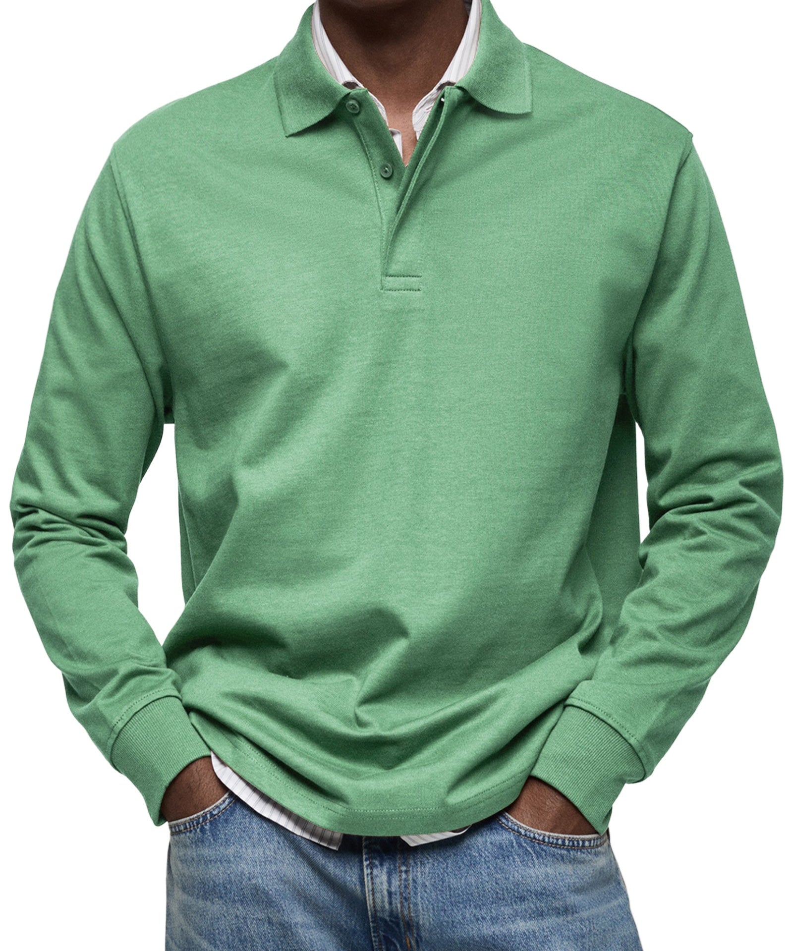 Matyáš – Luxusní Polo s Dlouhými Rukávy