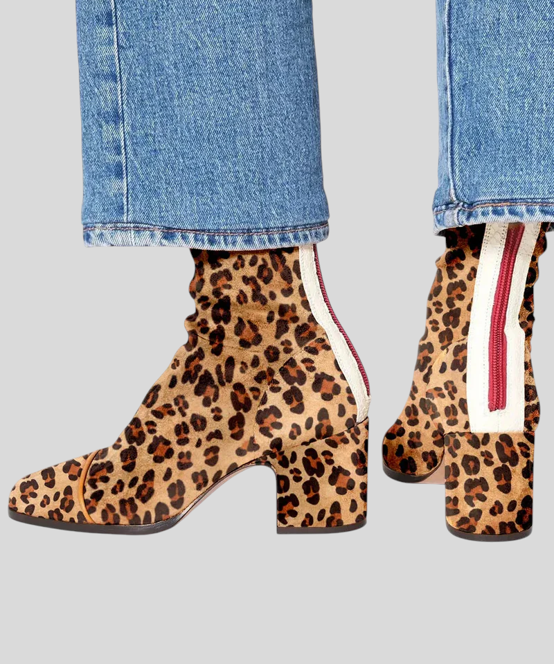 Ava – Elegantní Kozačky Na Podpatku