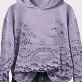 Adéla – Mikina s Kapucí z Krajky Zelené Louky