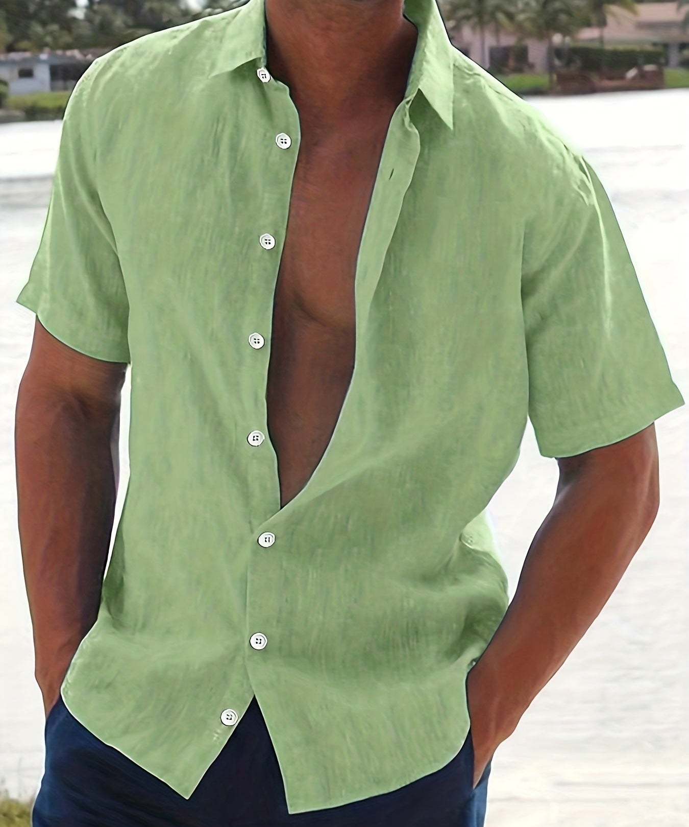 Tomáš – Krátký Rukáv Košile pro Muže