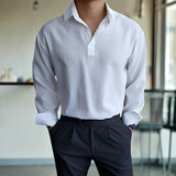 Tomáš – Pánské Polo Tričko s Dlouhým Rukávem