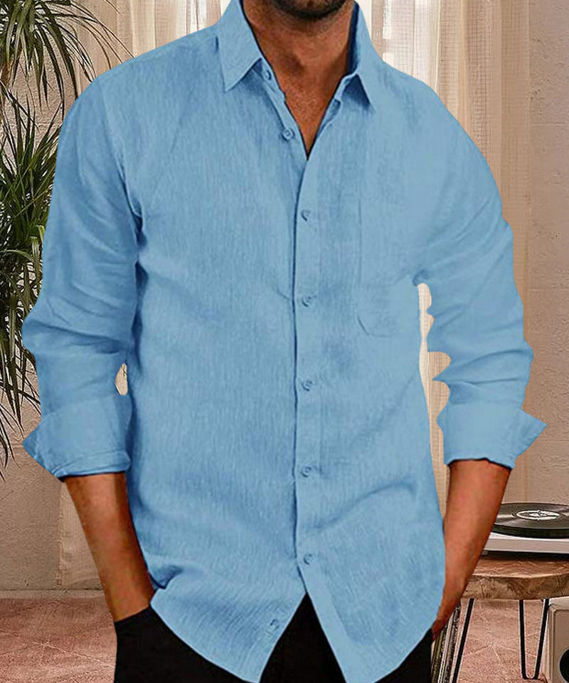 Tomáš – Pánská Košile s Dlouhým Rukávem