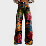 Adéla – Kalhoty s Rozšířenými Nohavicemi a Psychedelickým Uměním