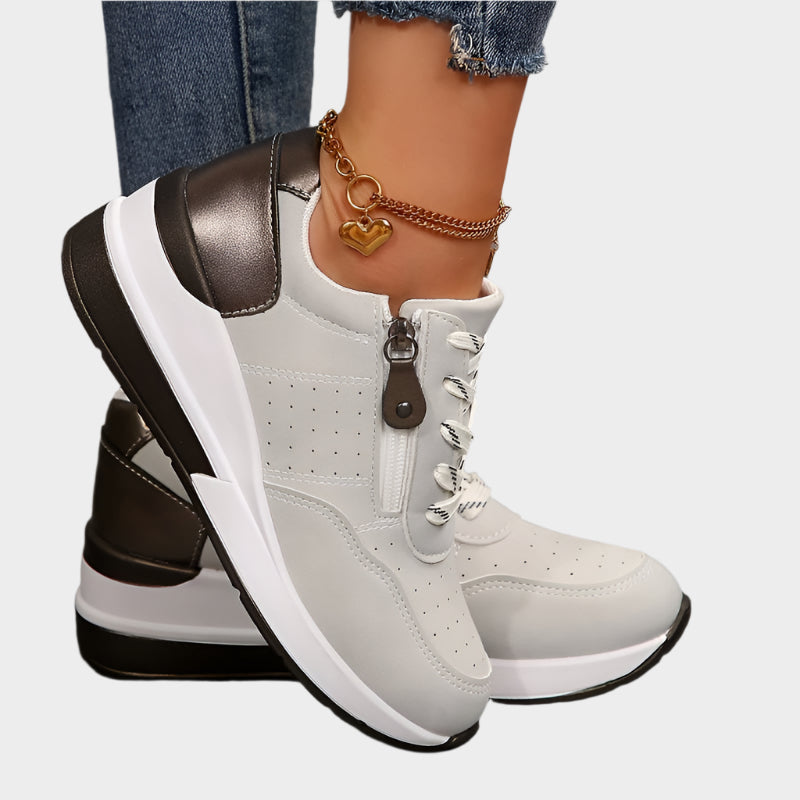 Adéla – Ortopedická Obuv se Zipem a Silnou Podešví