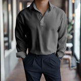 Tomáš – Pánské Polo Tričko s Dlouhým Rukávem