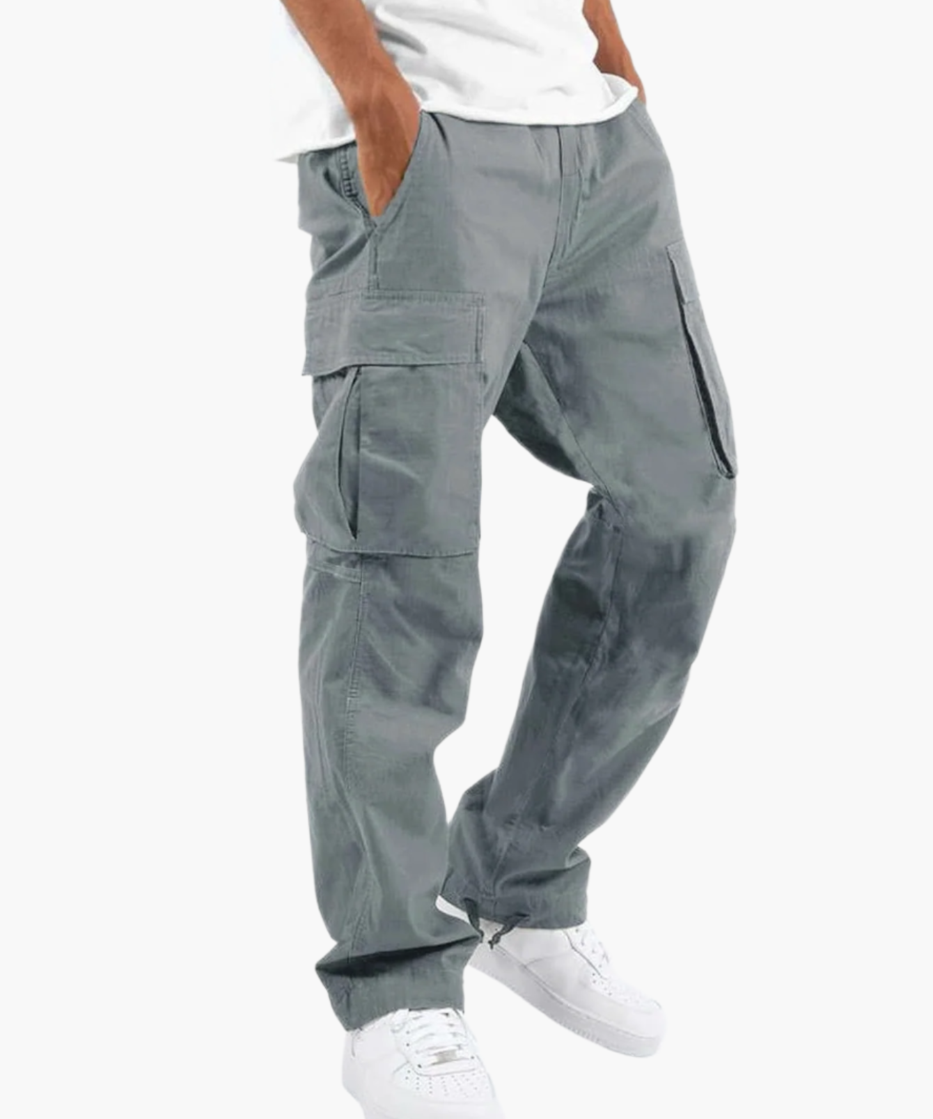 Tomáš – Pánské Cargo Kalhoty s Mnoha Kapsami pro Ležérní Styl a Volný Čas