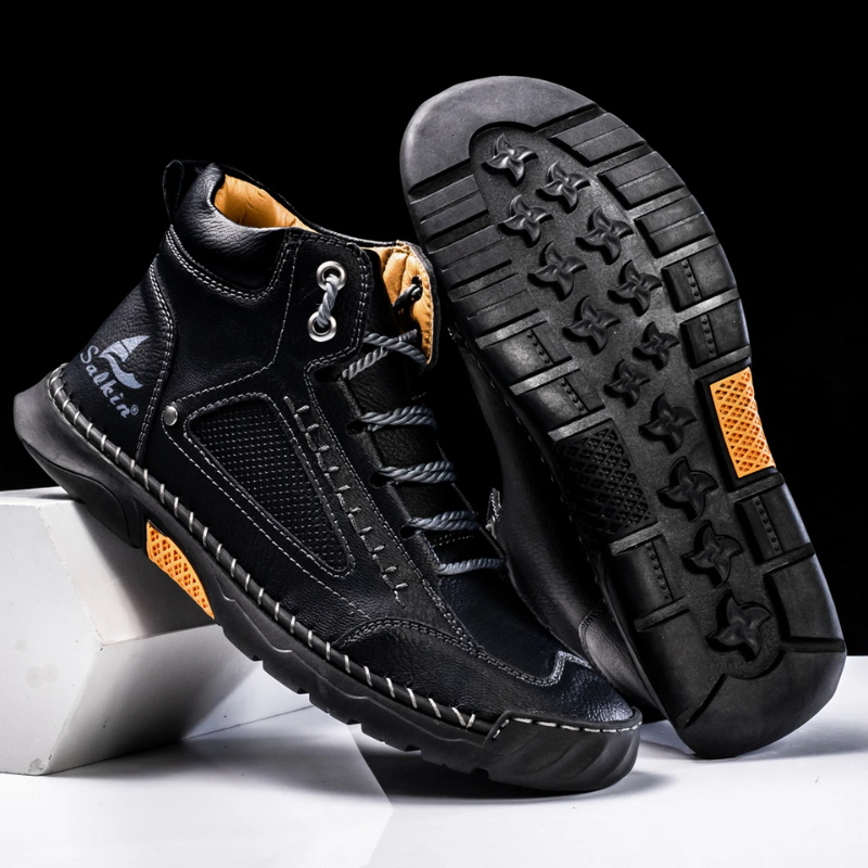 Marek – St. Moritz Kožené High Top Boty