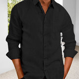 Tomáš – Pánská Košile s Dlouhým Rukávem