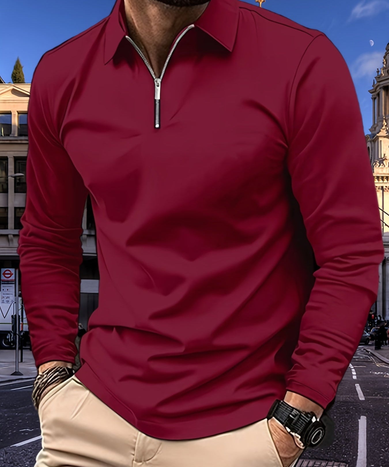 Tomáš – Pánská Zipová Košile