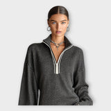 Adéla – Pletené Šaty s Uvolněnou Elegancí