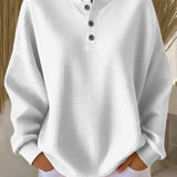 Anna – Casual Svetřík s Límcem