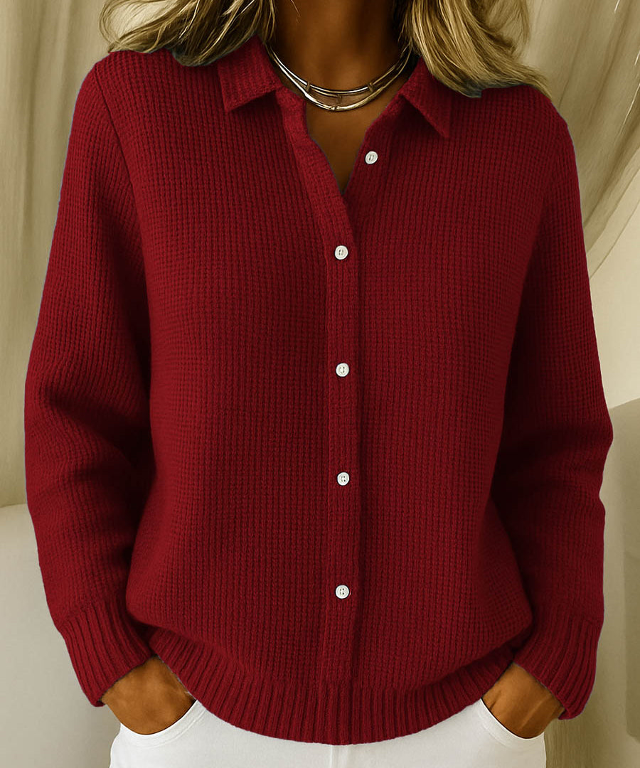 Aneta™ | Klasický pletený cardigan