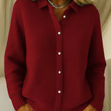 Aneta™ | Klasický pletený cardigan