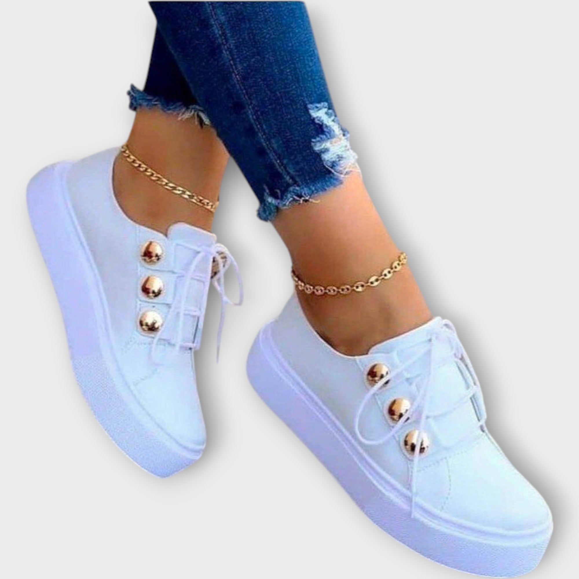 Adéla – Elegantní Sneakers s Minimalistickým Designem