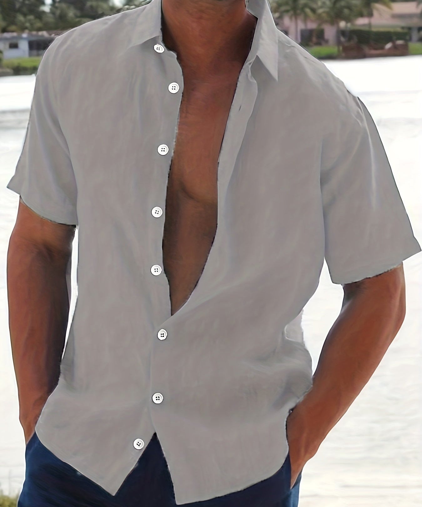 Tomáš – Krátký Rukáv Košile pro Muže