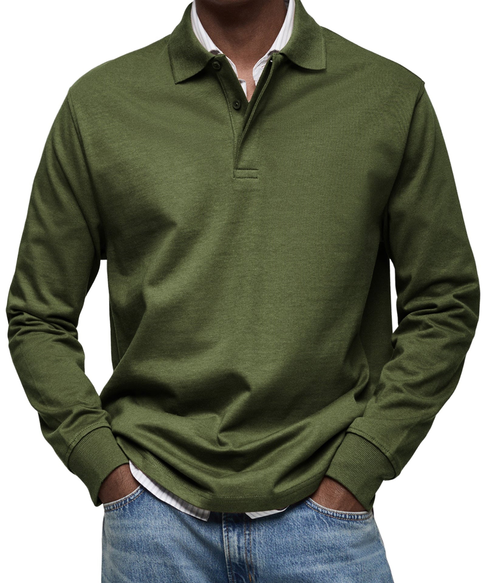 Matyáš – Luxusní Polo s Dlouhými Rukávy