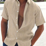 Tomáš – Krátký Rukáv Košile pro Muže