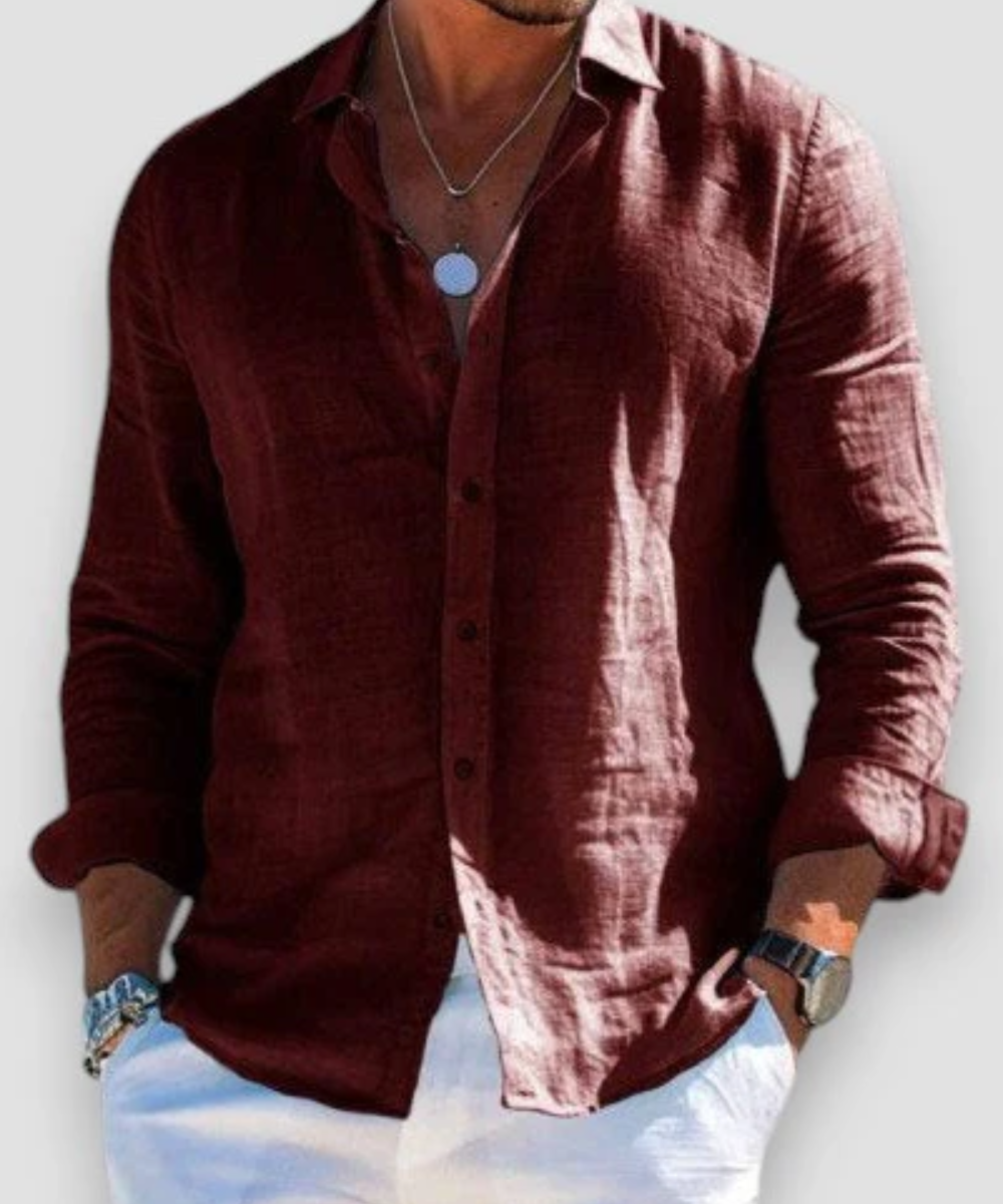 Tomáš – Ležérní Pánská Volnočasová Košile