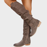 Lina – Elegantní Pohodlné Teplé Kožené Boty pro Ženy