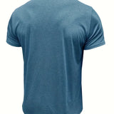 Tomáš – Měkké Základní Tričko s Kapsou na Prsou pro Muže