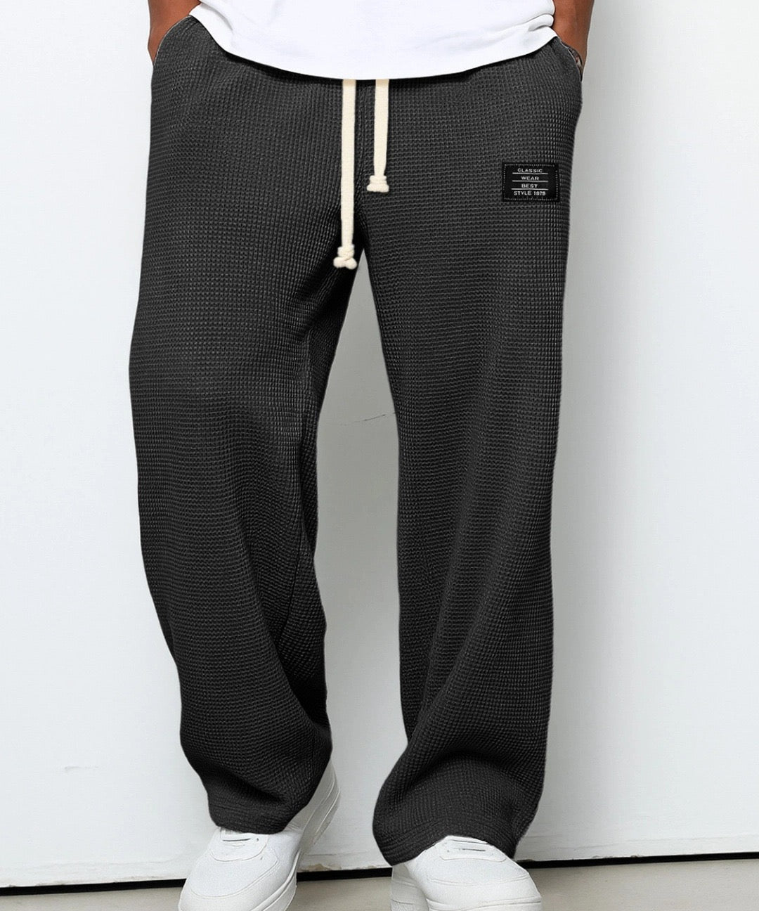 Elias - Kalhoty s pohodlným střihem a šňůrkou