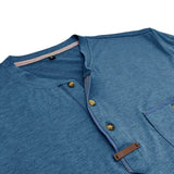 Tomáš – Měkké Základní Tričko s Kapsou na Prsou pro Muže