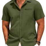 Tomáš – Pánská Košile s Krátkým Rukávem