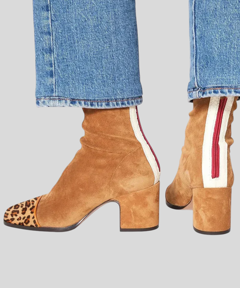 Ava – Elegantní Kozačky Na Podpatku