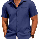 Tomáš – Pánská Košile s Krátkým Rukávem