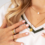 Adéla – Trojité Lesklé Prsten